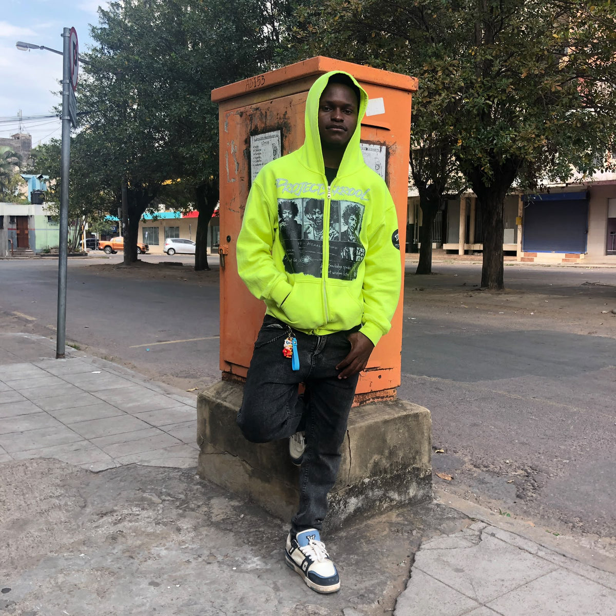 PROJECTSKROOL® ARCHIVE ZIP HOODIE